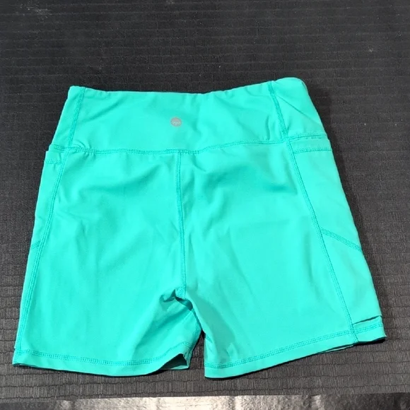Women's Teal Shorts - Picture 3 of 3